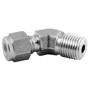 45°阳螺纹卡套接头