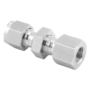 阴螺纹卡套穿板接头